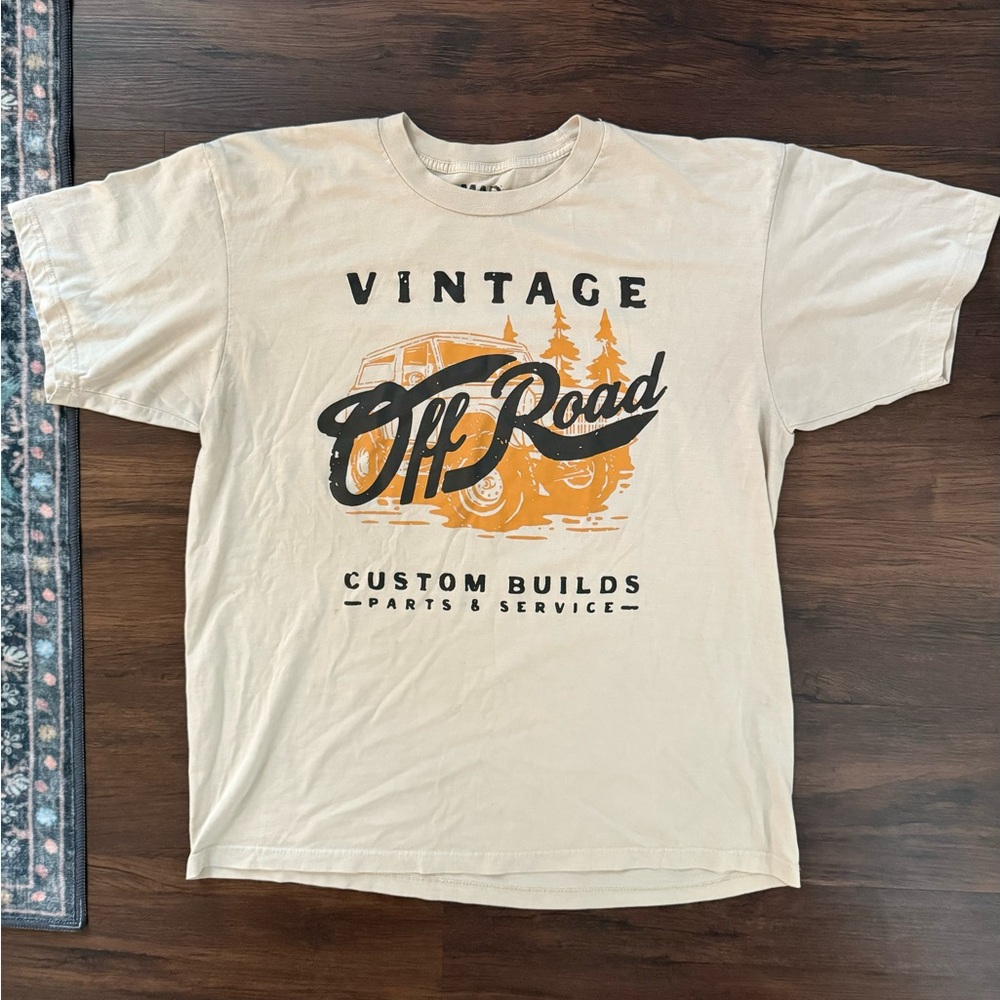 MAD Engine Men’s Vintage Off‎ Road T-Shirt 2X